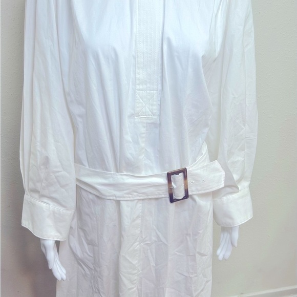 Banana Republic White Long Sleeve Dress - Picture 7 of 8